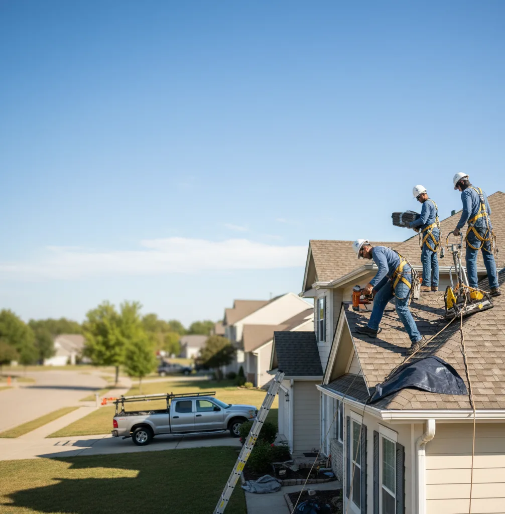 Roof Repair in Longville